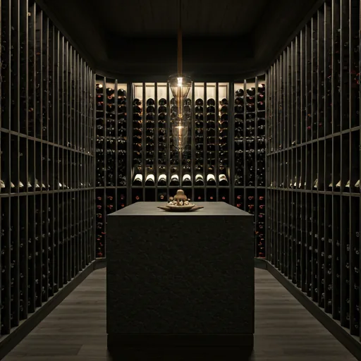 Vintage wine being poured into crystal glass